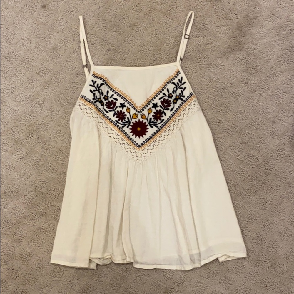 Patterned Tank Top